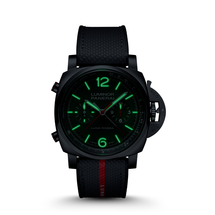 PANERAI Luminor Chrono Flyback Luna Rossa Titanio PAM01654