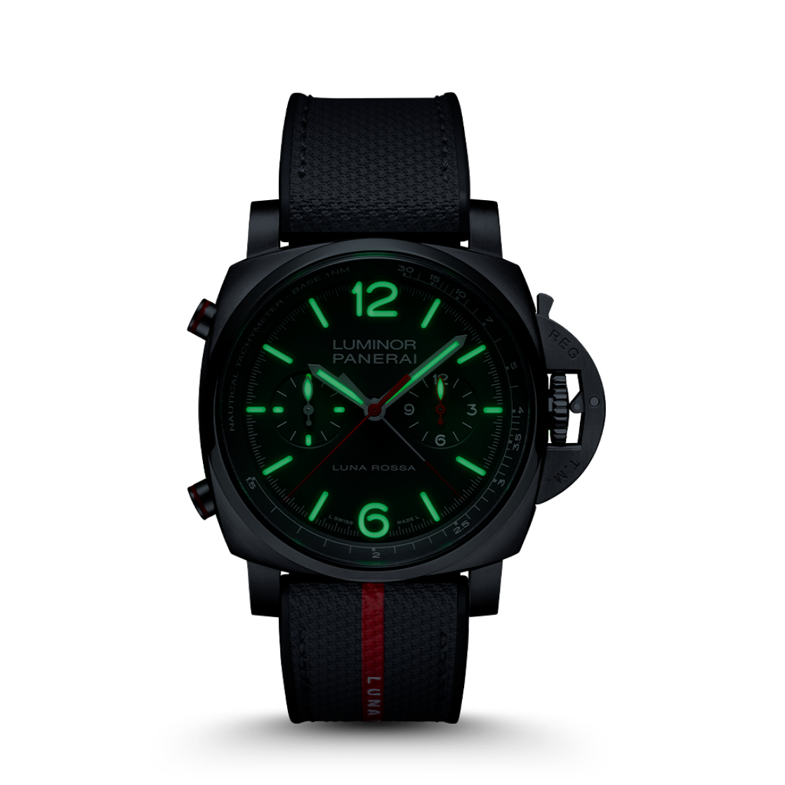 PANERAI Luminor Chrono Flyback Luna Rossa Titanio PNPAM01654
