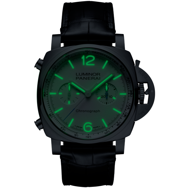 PANERAI Luminor庐米诺Chrono腕表 PAM01218 Night view