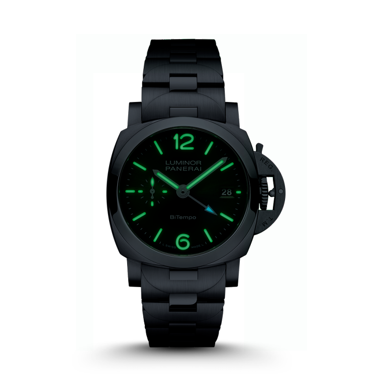 PANERAI Luminor庐米诺Quaranta BiTempo腕表 PAM01640