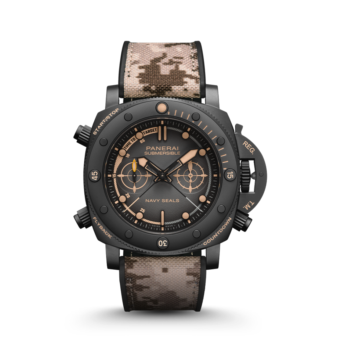 PANERAI Submersible潜行系列Chrono Navy SEALs腕表 PAM01521