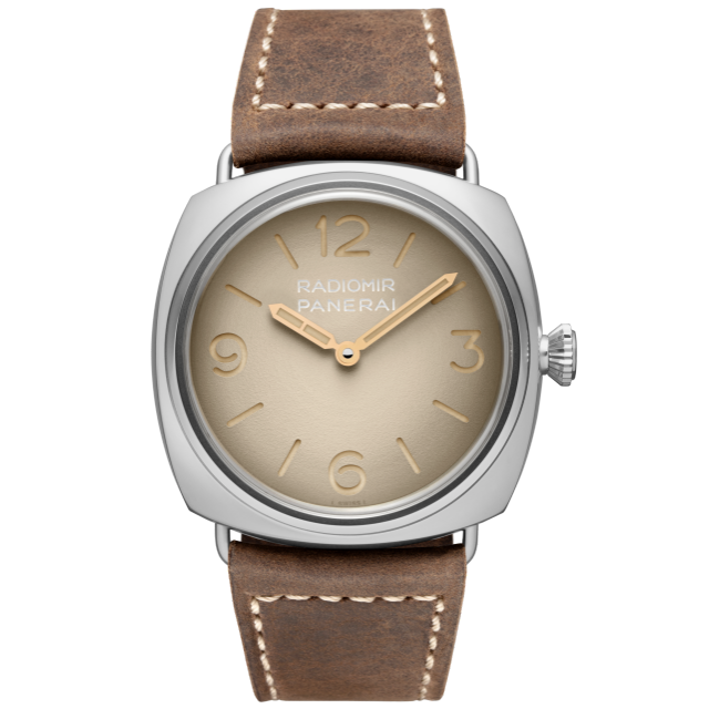 PANERAI Radiomir镭得米尔Tre Giorni腕表 PAM01350 Front view