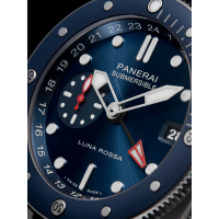 PANERAI Submersible潜行系列GMT Luna Rossa Titanio腕表 PAM01507 Detail 1