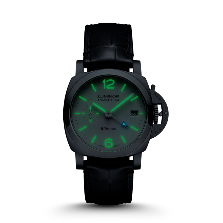 PANERAI Luminor庐米诺Quaranta BiTempo腕表 PAM01367