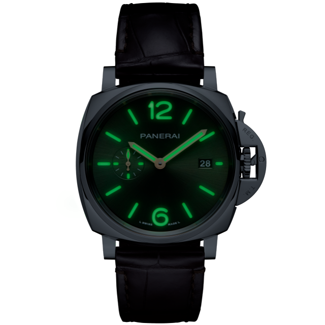 PANERAI Luminor Due庐米诺杜尔Platinumtech™腕表 PAM01329 Night view