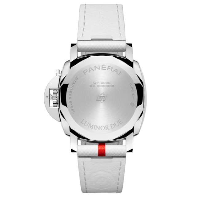 PANERAI Luminor Due庐米诺杜尔Luna Rossa腕表 PAM01378 Back view