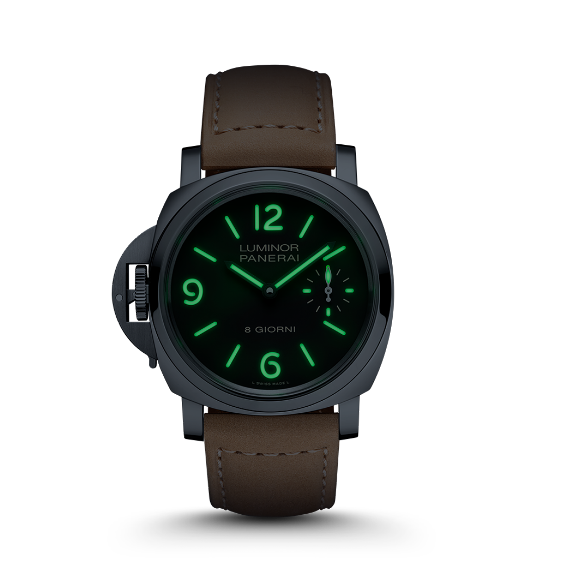 PANERAI Luminor庐米诺Destro Otto Giorni PNPAM01655