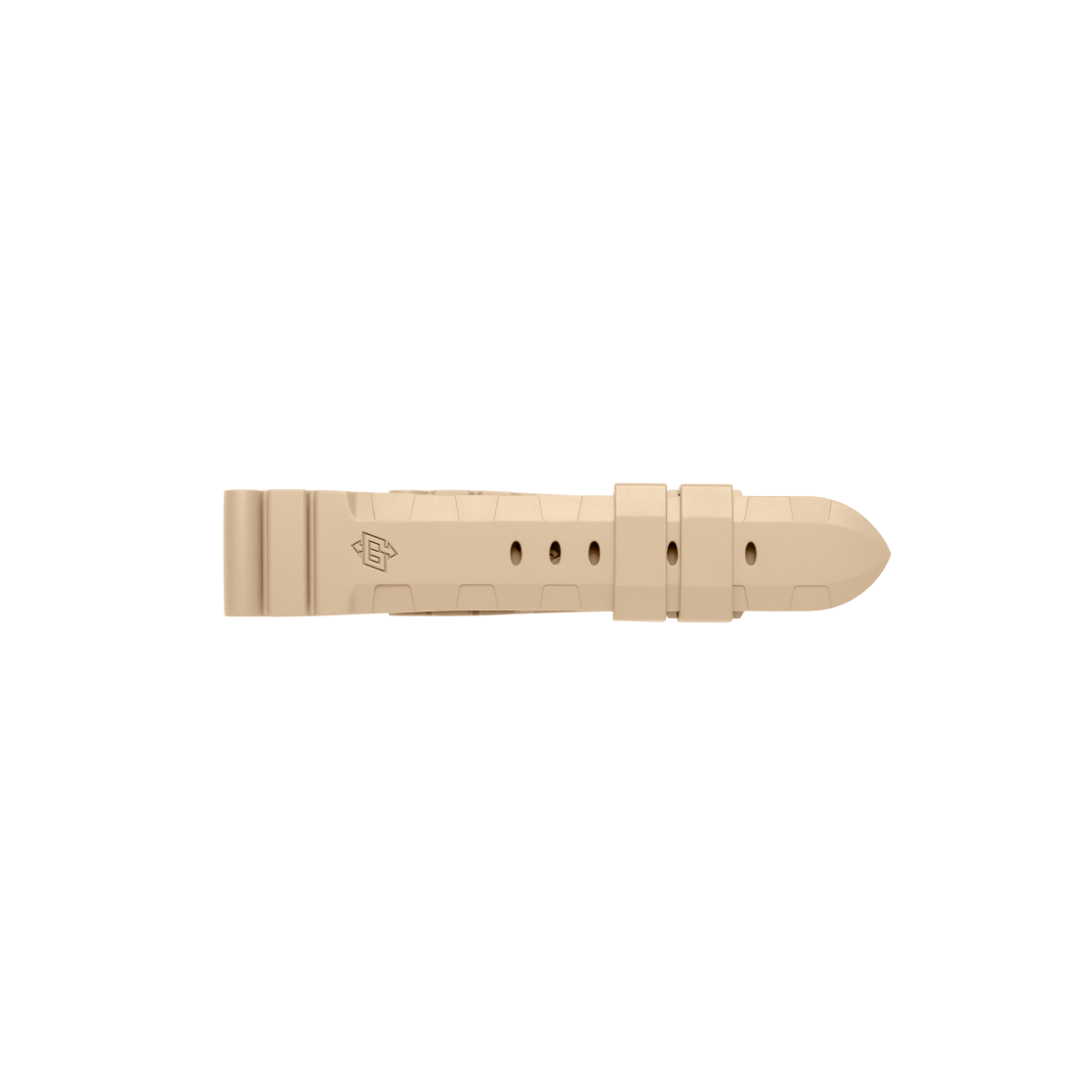 PANERAI 表带天然橡胶浅褐色的 MXE0T31W Buckle attachment
