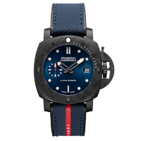 PANERAI Submersible潜行系列Luna Rossa Carbotech™腕表 PAM01563 Front view