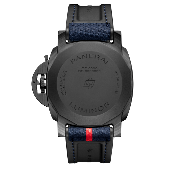 PANERAI Luminor庐米诺Marina Carbotech™ Luna Rossa腕表 PAM01529 Back view