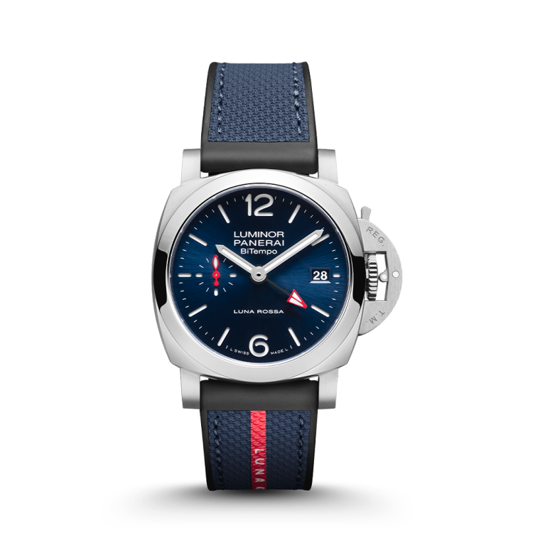 PANERAI Luminor庐米诺Quaranta BiTempo Luna Rossa腕表 PAM01404