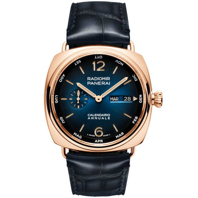 PANERAI  Radiomir镭得米尔Goldtech™年历腕表 
 PAM01363 Front view