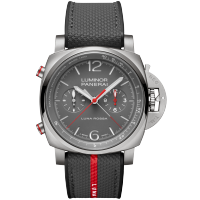 PANERAI Luminor Chrono Flyback Luna Rossa Titanio PAM01654 Front view