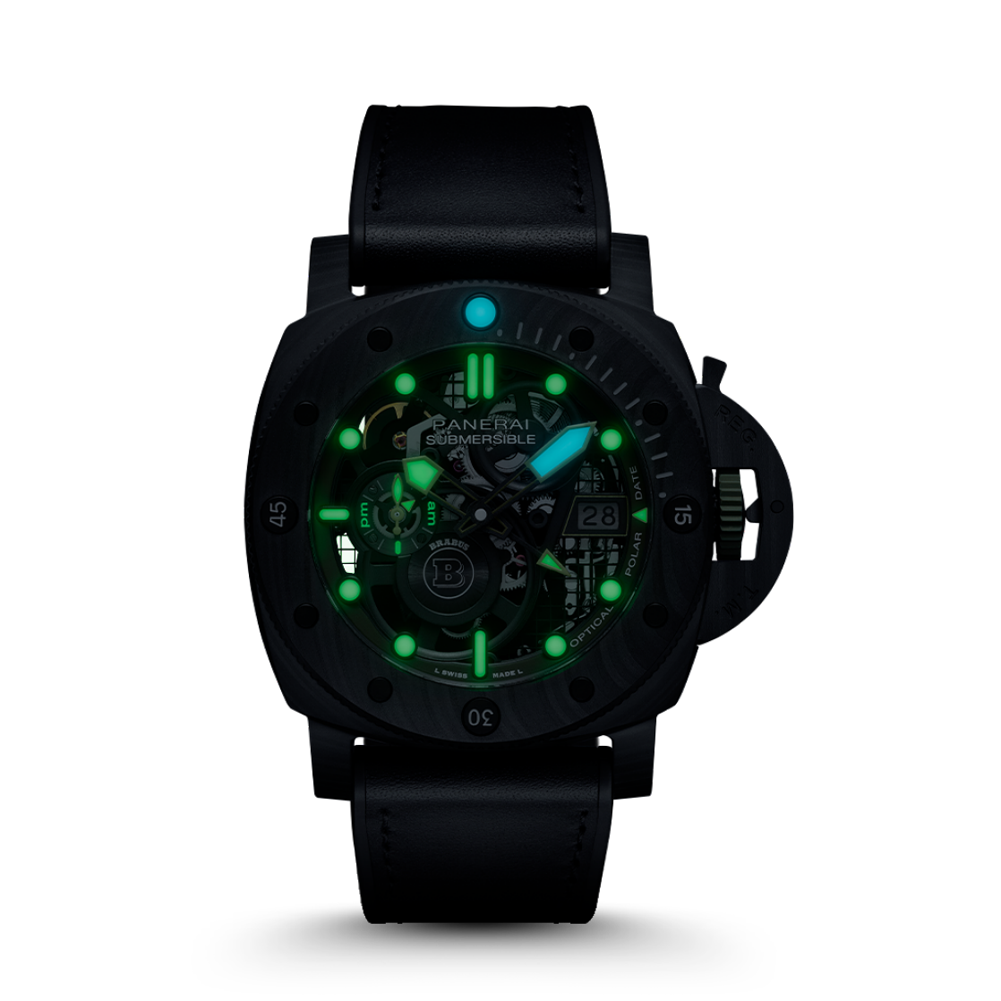 PANERAI Submersible潜行系列S Brabus Carbotech™腕表 PNPAM01283