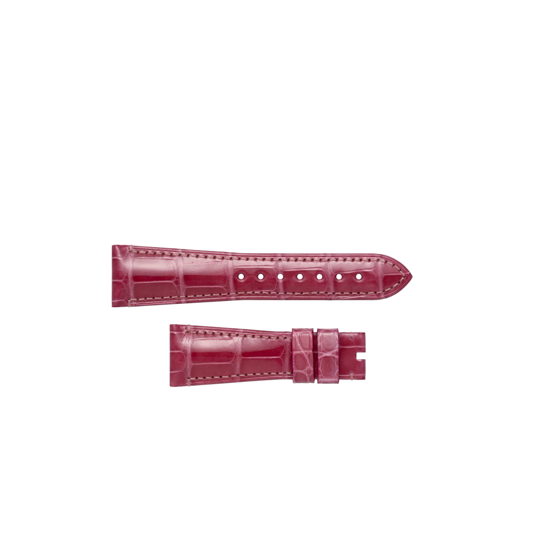 PANERAI 表带鳄鱼皮亮面粉色 MXE0MX68