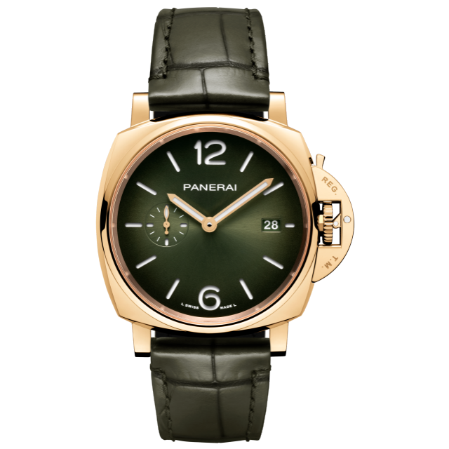 PANERAI Luminor Due庐米诺杜尔黄金腕表 PAM01423 Front view