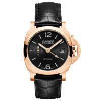 PANERAI Luminor庐米诺Quaranta BiTempo Goldtech™腕表 PAM01641 Front view