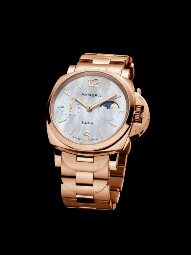PANERAI Luminor Due TuttoOro Luna PAM01504 Detail 