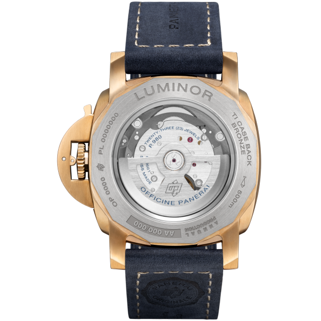 PANERAI Luminor Marina Bronzo  PAM01678 Back view