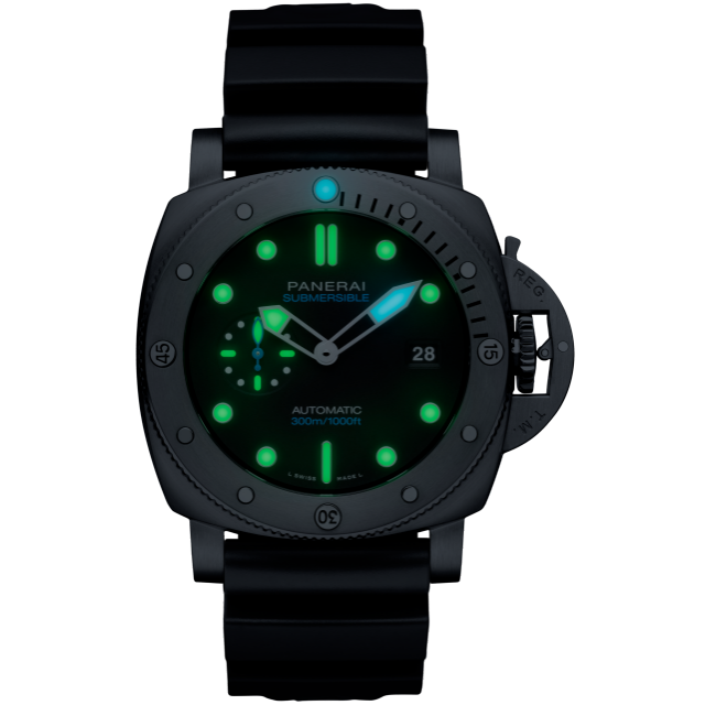 PANERAI Submersible QuarantaQuattro PAM01596 Night view