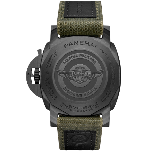 PANERAI Submersible Marina Militare Carbotech™  PAM01698 Back view