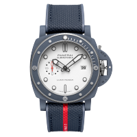 PANERAI Submersible潜行系列QuarantaQuattro Luna Rossa Ti-Ceramitech™腕表 PAM01543 Front view