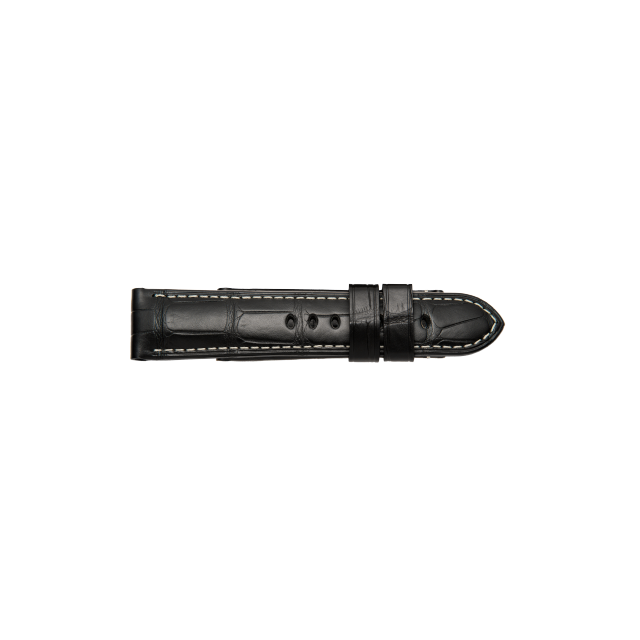 PANERAI 表带鳄鱼皮,黑色 MX004409 Buckle attachment