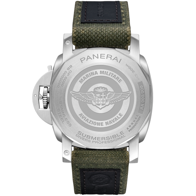 PANERAI Submersible Marina Militare PAM01697 Back view