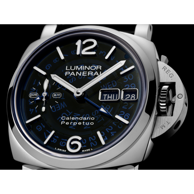 PANERAI Luminor Perpetual Calendar GMT Platinumtech™ PAM01575 Detail 1